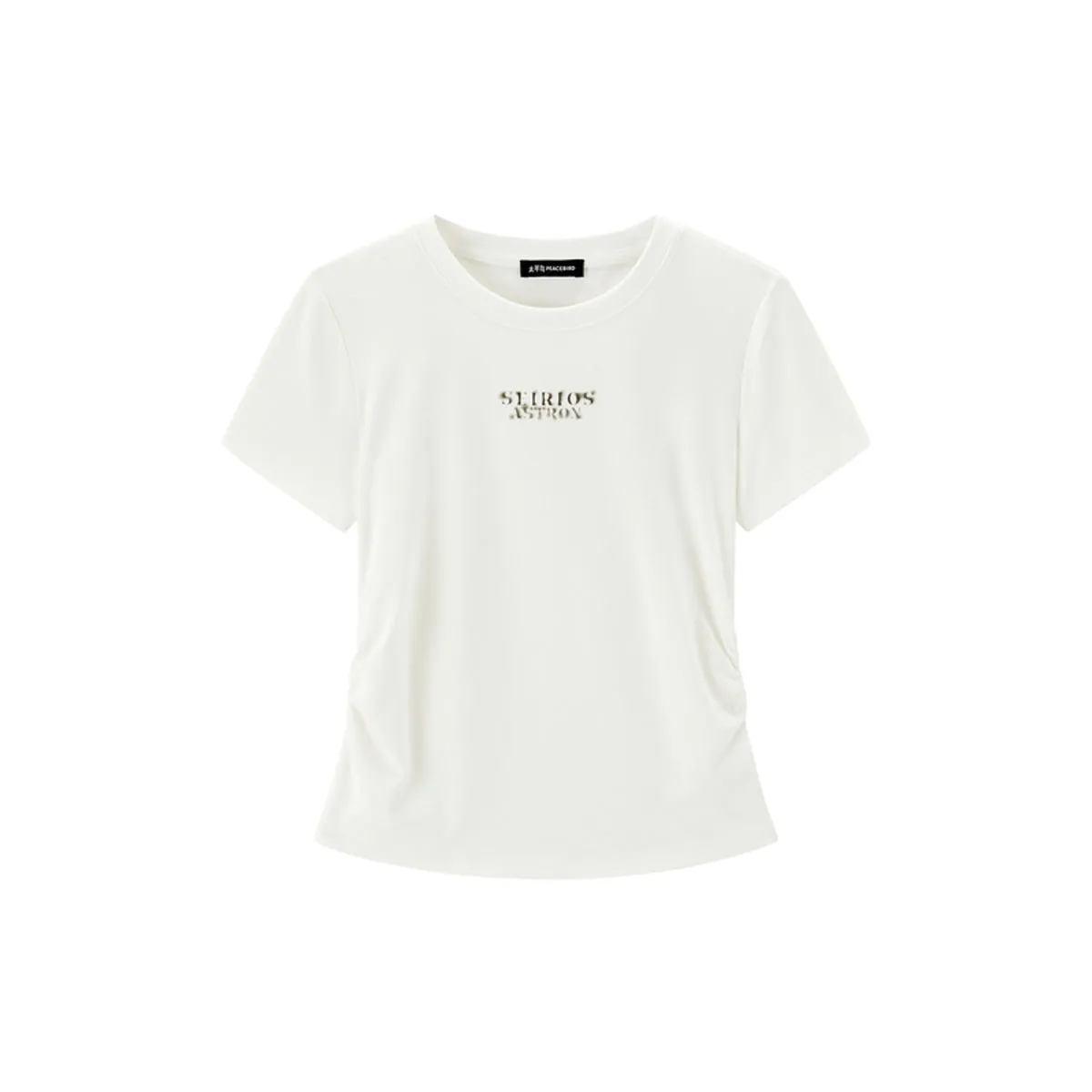 Women's Slim-Fit Printed T-Shirt sold by PEACEBIRD