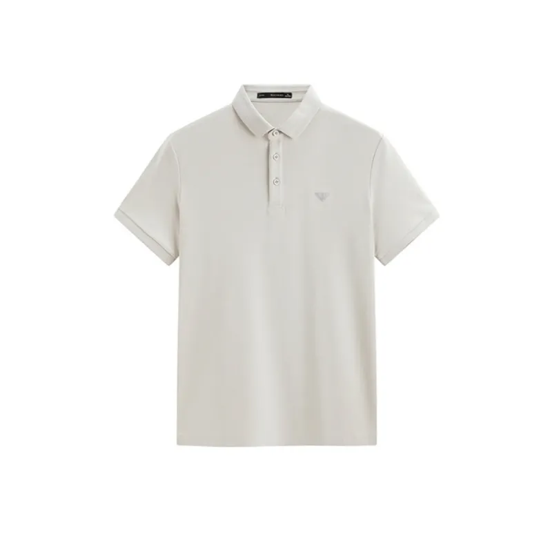 Men's Cooling Khaki Commuter Polo Shirt sold by PEACEBIRD