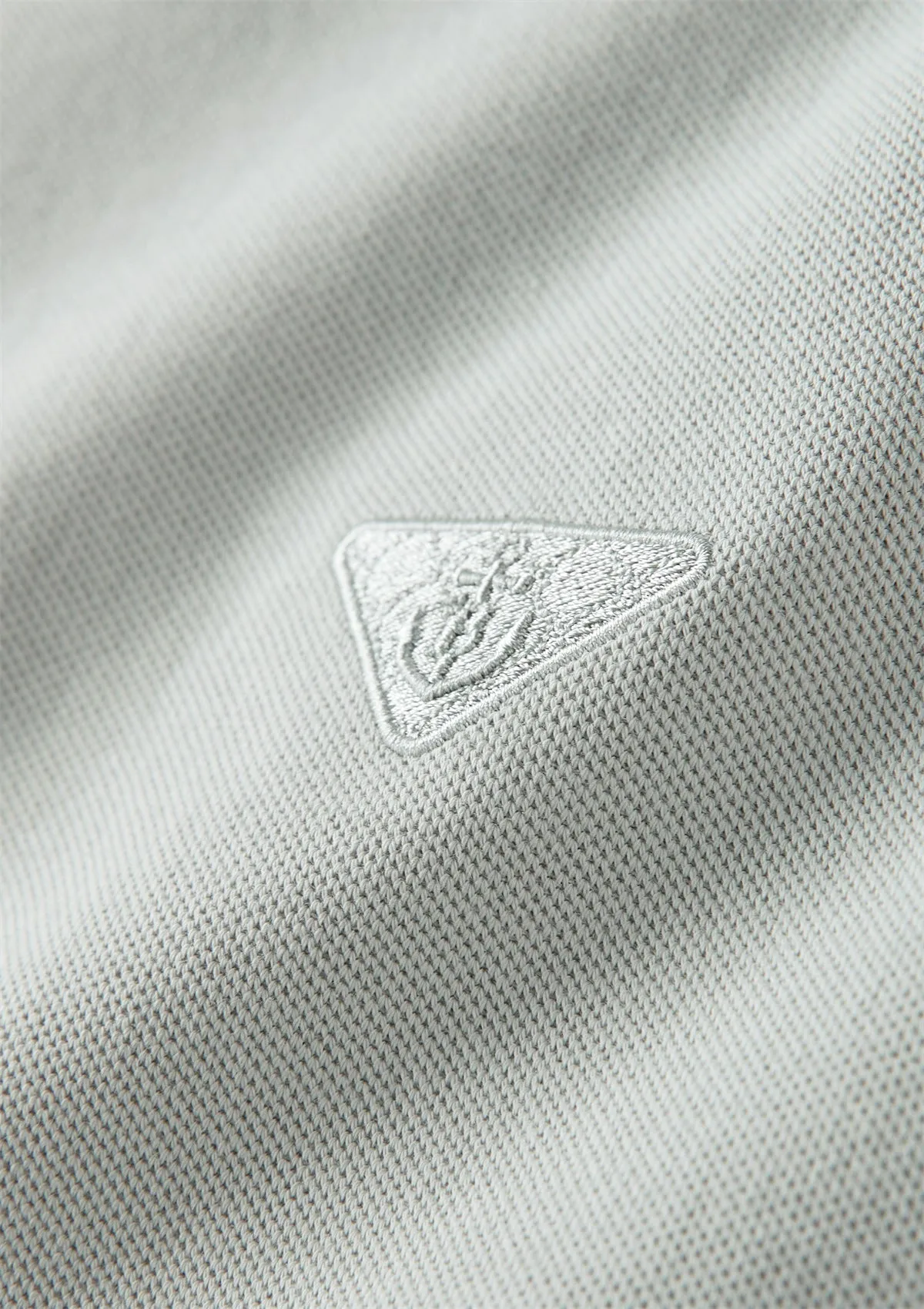 Men's Cooling Gray-Green Commuter Polo Shirt sold by PEACEBIRD product image thumbnail 5