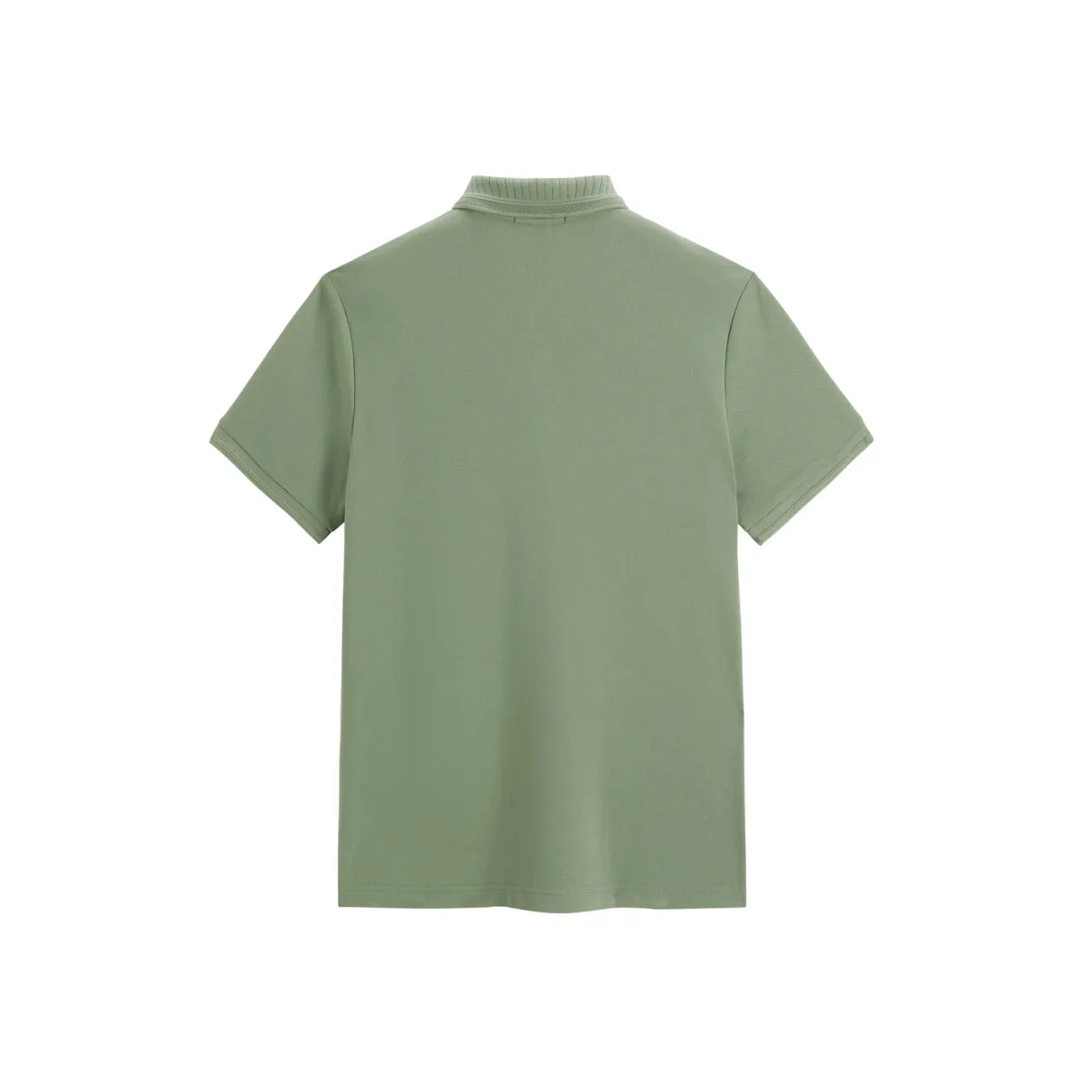 Men's Sorona Slim-Fit Green Polo Shirt sold by PEACEBIRD product image thumbnail 3