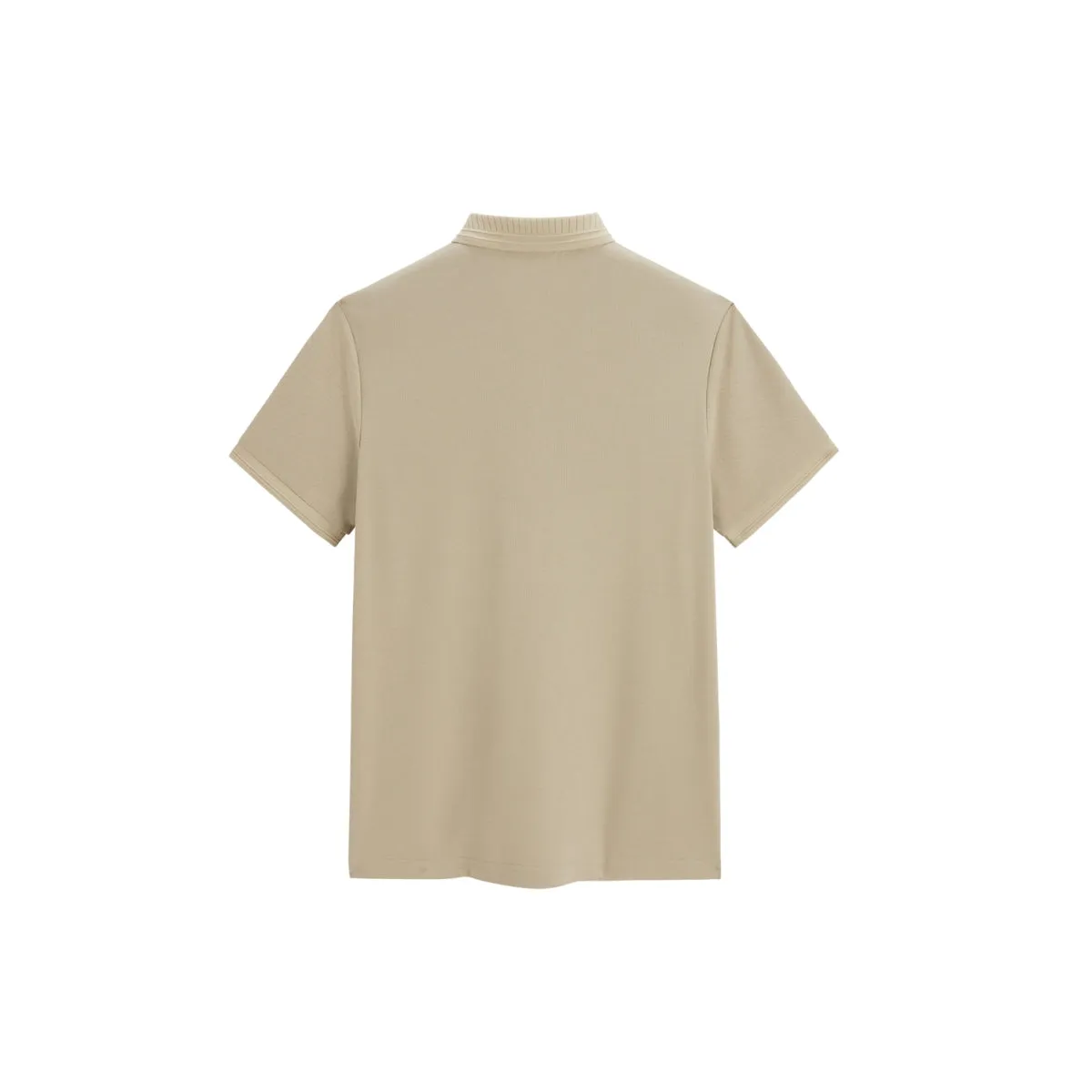 Men's Sorona Cooling Khaki Embroidered Polo Shirt sold by PEACEBIRD product image thumbnail 3