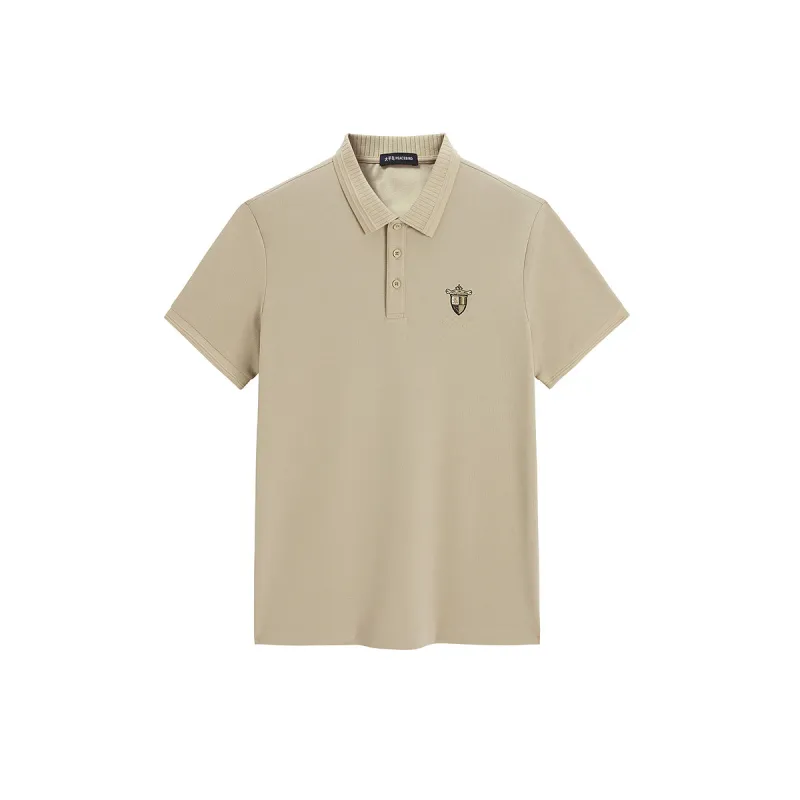 Men's Sorona Cooling Khaki Embroidered Polo Shirt sold by PEACEBIRD