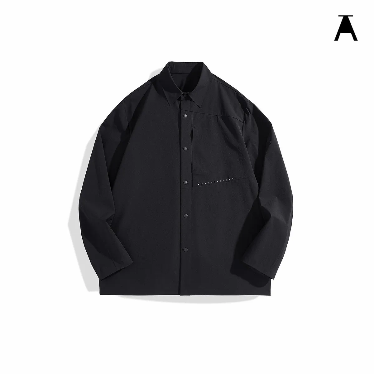 Men's Printed Snap-Button Shirt sold by PEACEBIRD