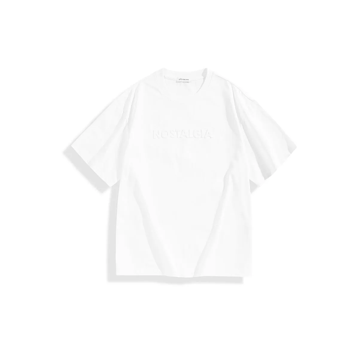 Men's Solid Embossed Letter T-Shirt sold by PEACEBIRD