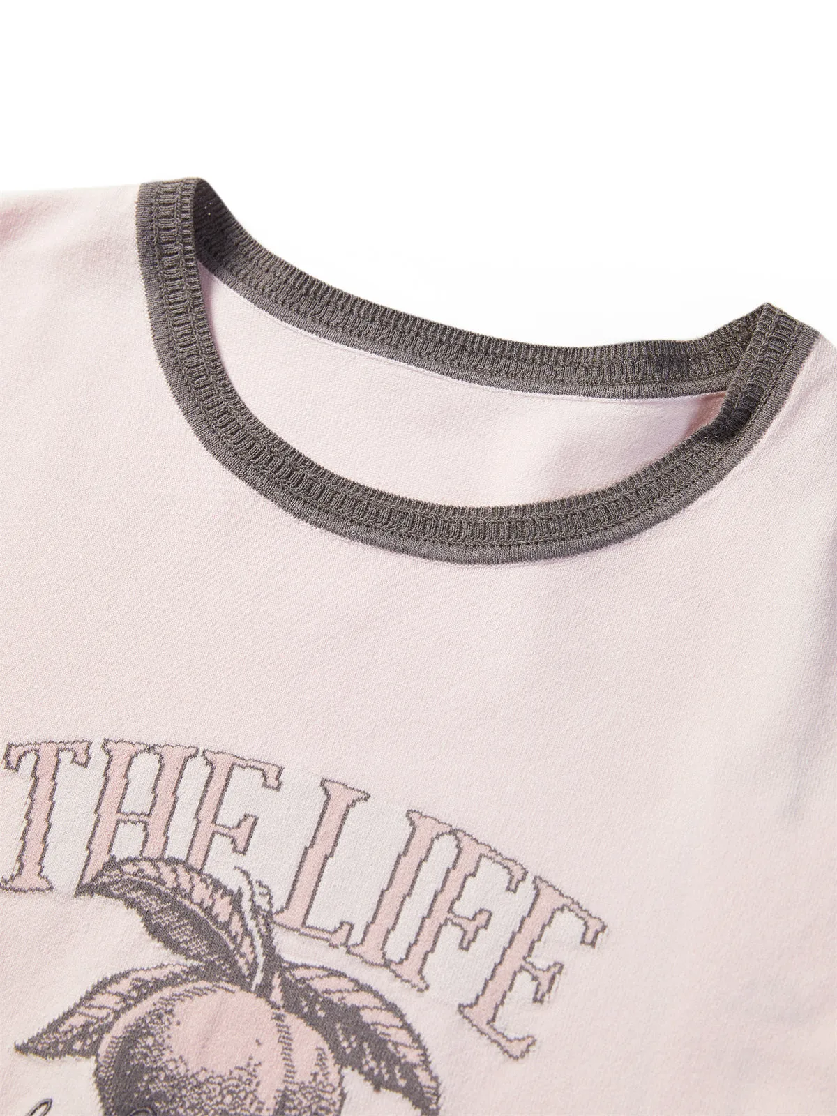 Women's Patterned Jacquard Embroidered Knit Pullover sold by PEACEBIRD product image thumbnail 4