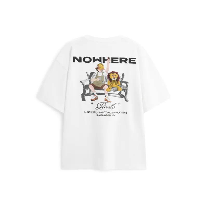 Men's Embroidered Graphic Print T-Shir sold by PEACEBIRD