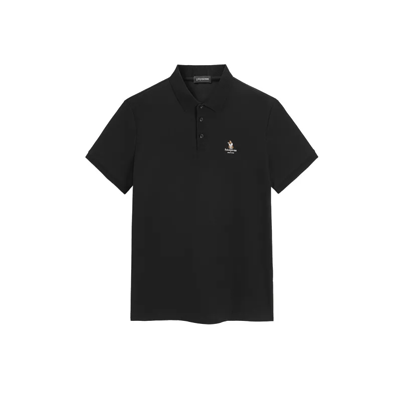 Men's Cooling Polo Shirt with Chest Embroidery sold by PEACEBIRD