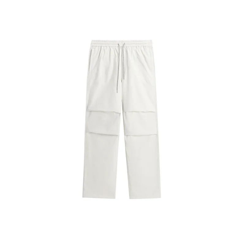 Men's Drawstring-Waist Utility Pants sold by PEACEBIRD