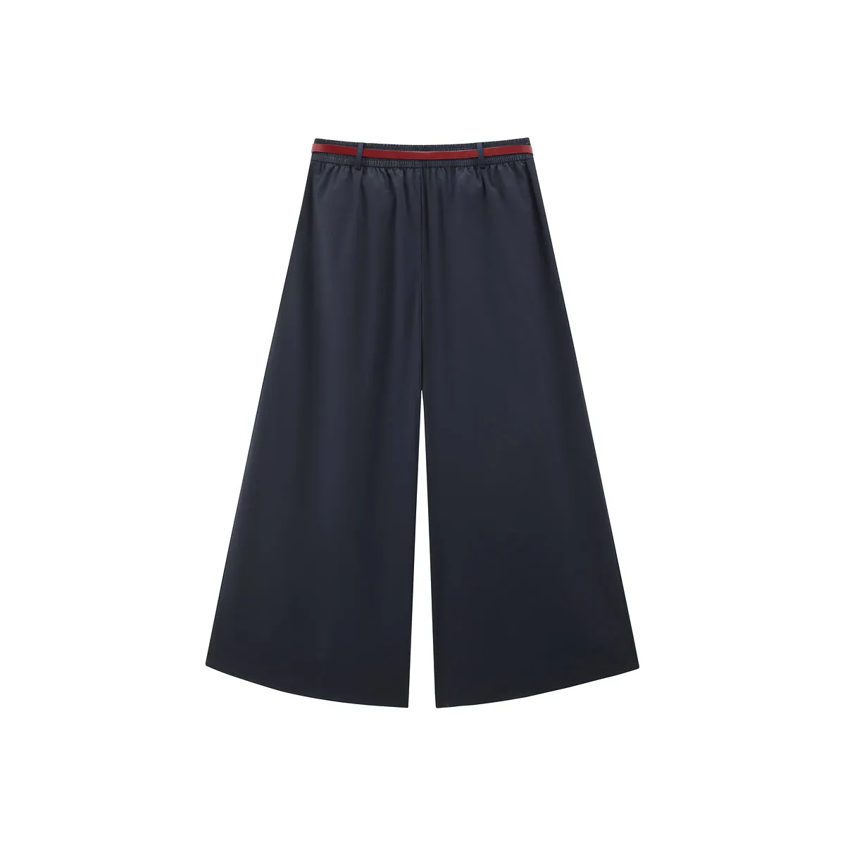 Women's Pleated Wide-Leg Pants with Belt sold by PEACEBIRD product image thumbnail 3