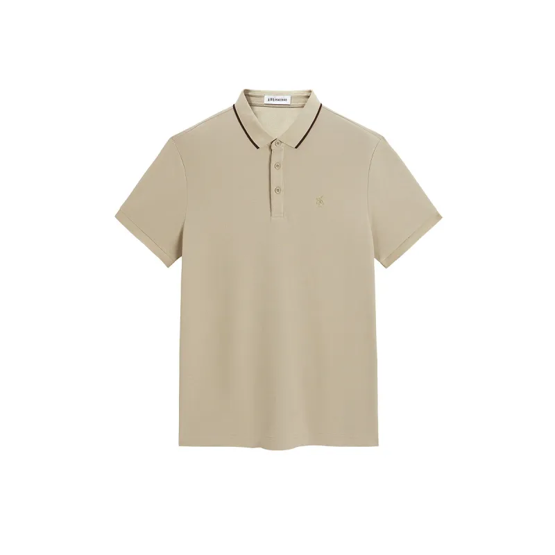 Men's Slim Solid Cooling Polo Shirt sold by PEACEBIRD