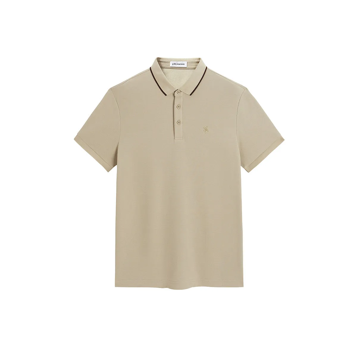 Men's Slim Solid Cooling Polo Shirt sold by PEACEBIRD