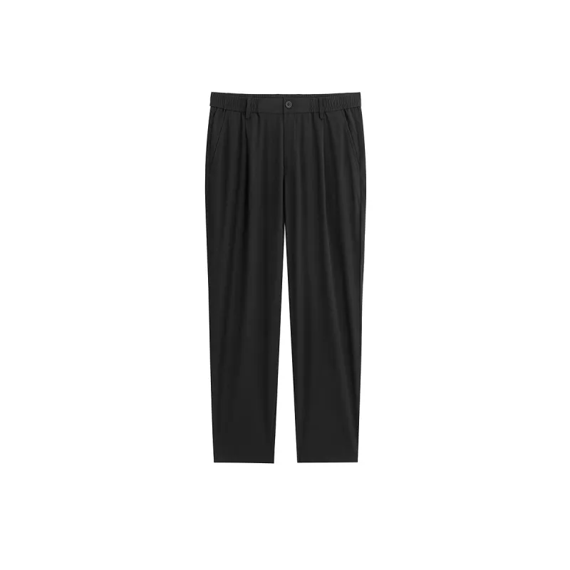 Men's Lightweight Textured Tapered Pants sold by PEACEBIRD