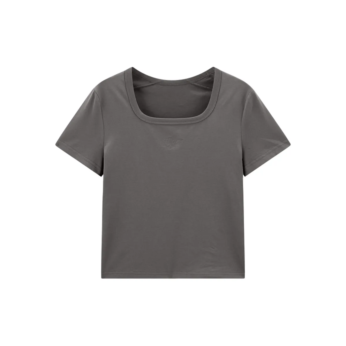 Women's Slim-Fit Cooling U-Neck T-Shirt sold by PEACEBIRD