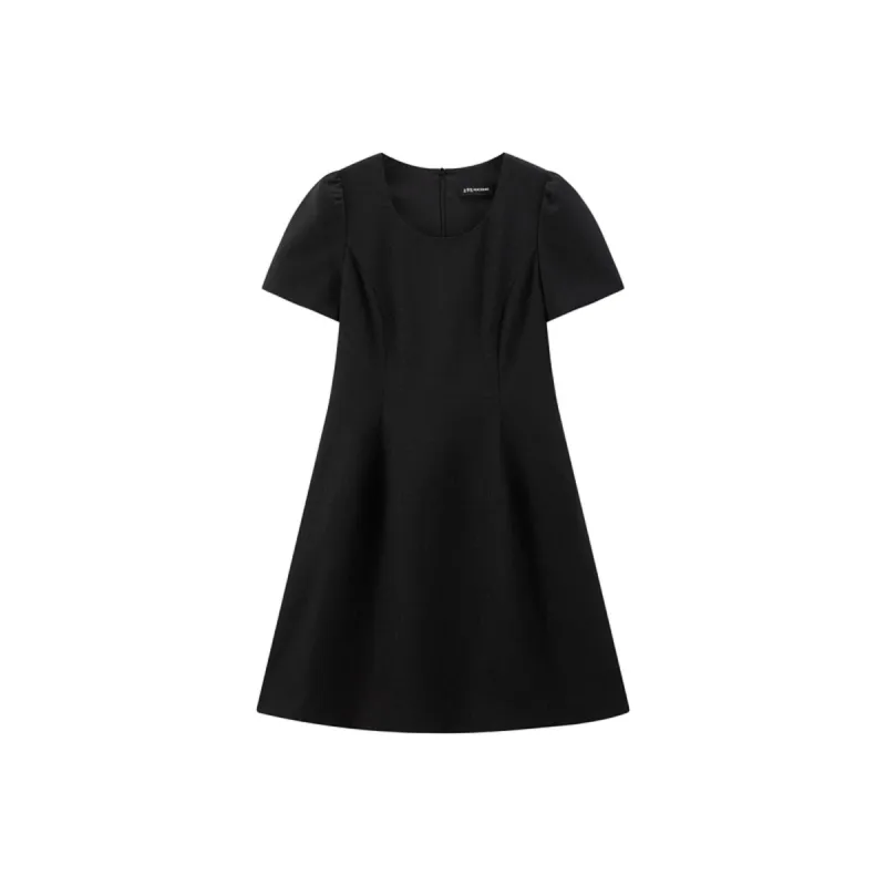 Women's Cropped Fit Shimmer Dress sold by PEACEBIRD