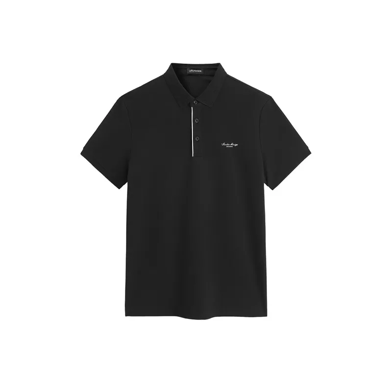 Men's Quick-Dry Printed Polo Shirt sold by PEACEBIRD