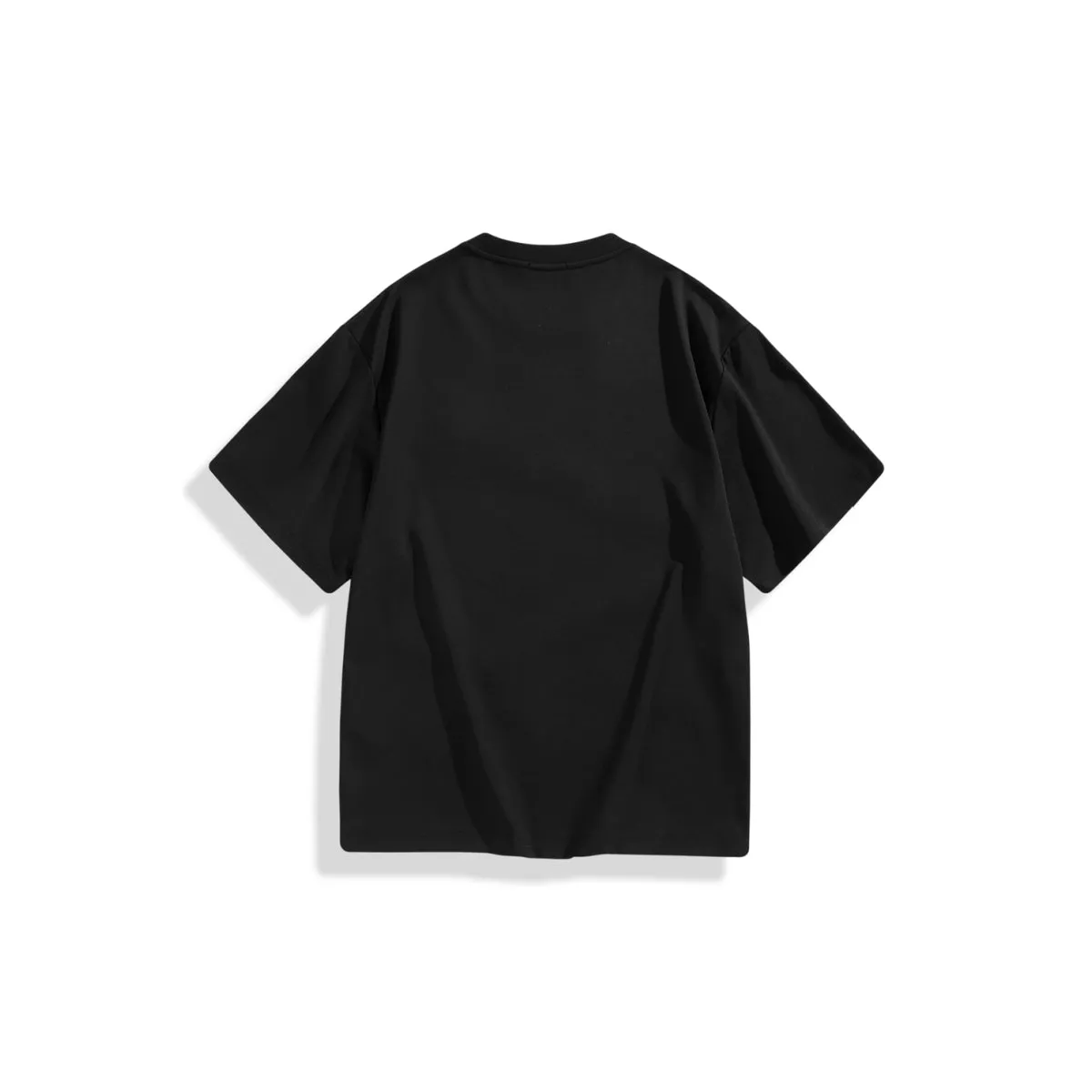 Men's Solid Heavyweight T-Shirt with Embroidery sold by PEACEBIRD product image thumbnail 5