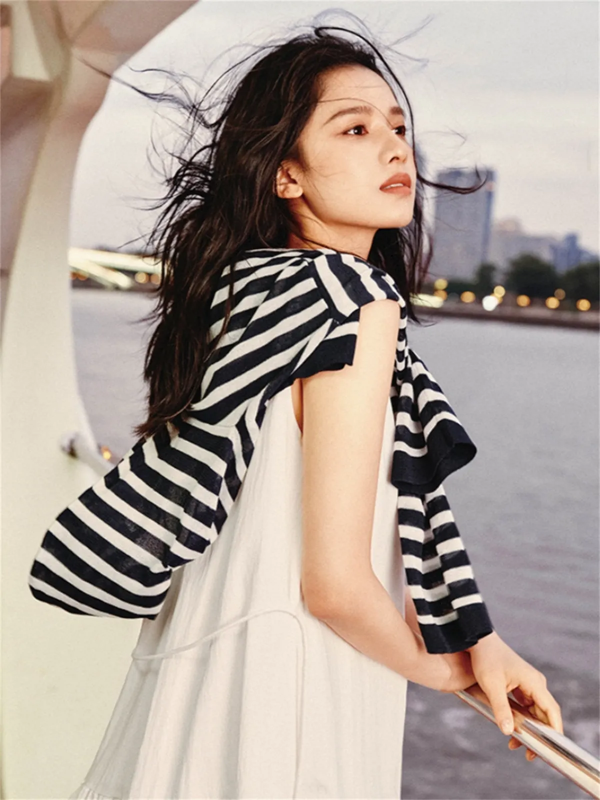 Women's Sleeveless Vacation Dress with Back Cutout sold by PEACEBIRD product image thumbnail 3