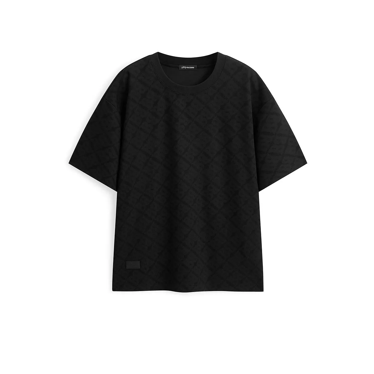 Men's Tonal Letter Allover T-Shirt sold by PEACEBIRD