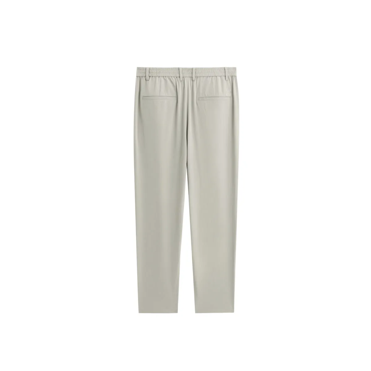 Men's Seersucker Tapered Cropped Pants sold by PEACEBIRD product image thumbnail 3