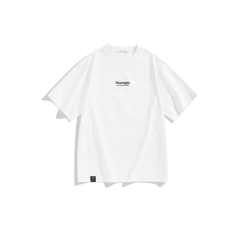 Men's 3D Letter Graphic T-Shirt sold by PEACEBIRD