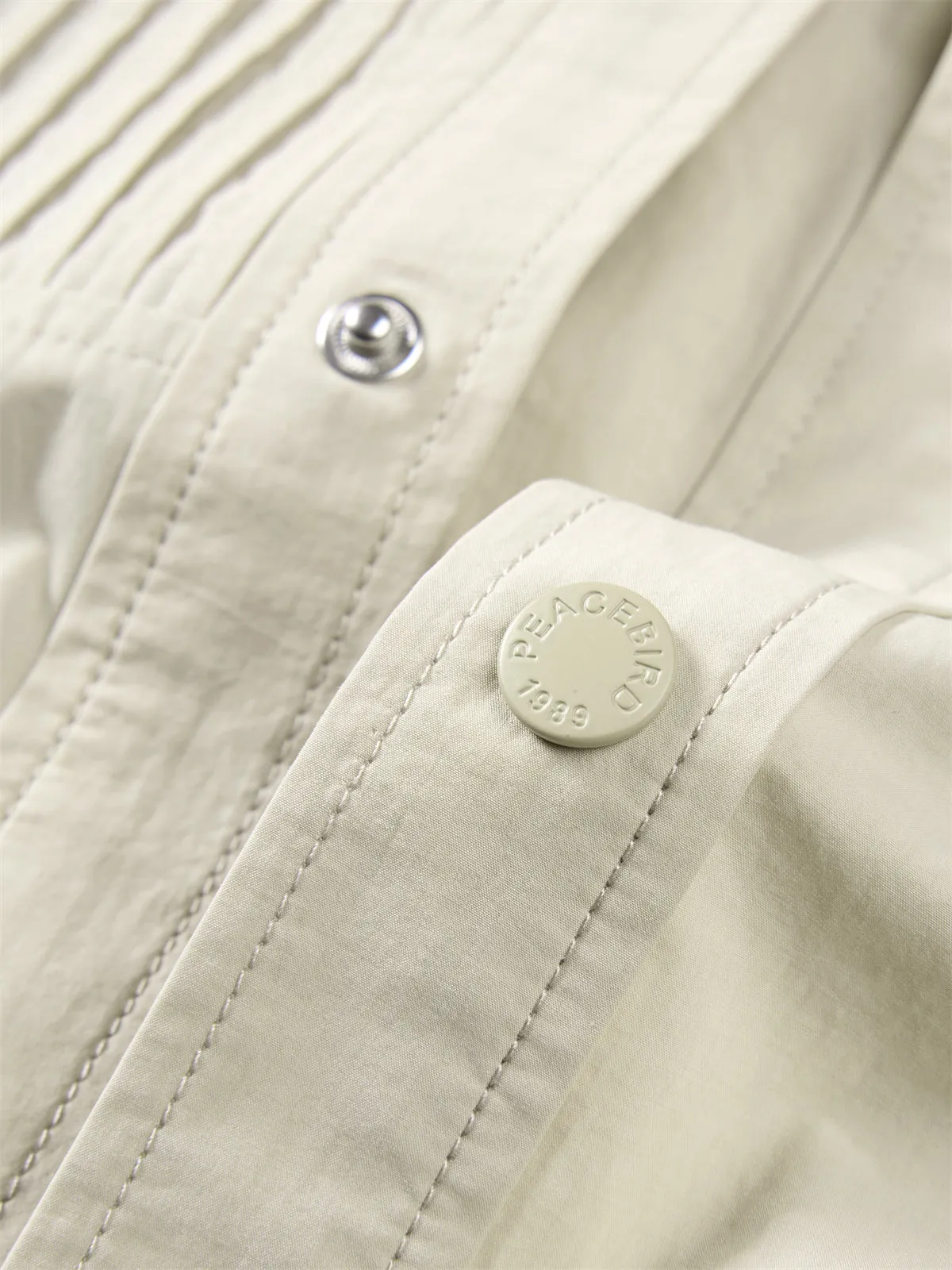 Men's Utility Outdoor Half Sleeve Shirt sold by PEACEBIRD product image thumbnail 5