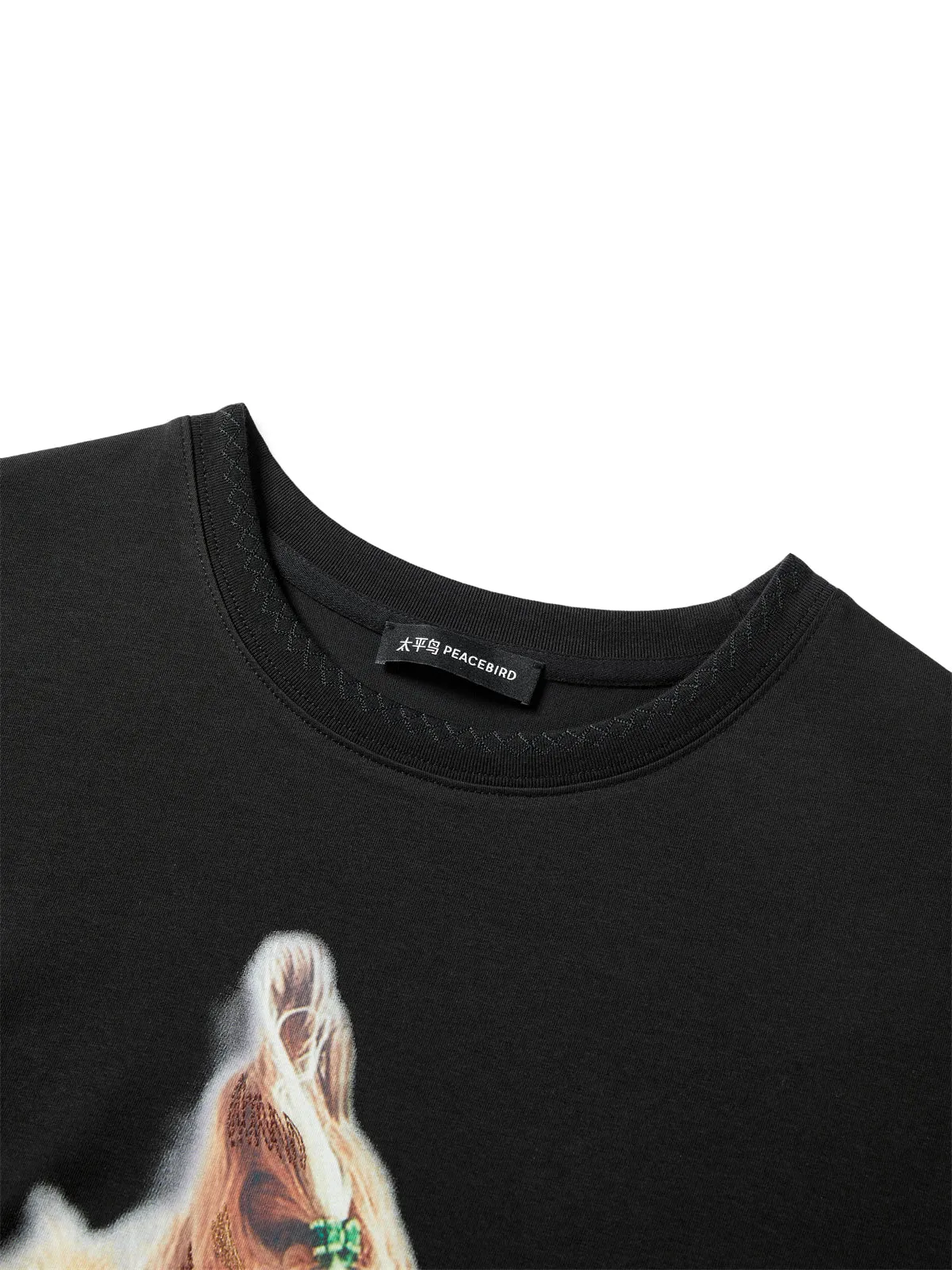 Women's Cooling Antibacterial T-Shirt with Graphic sold by PEACEBIRD product image thumbnail 4