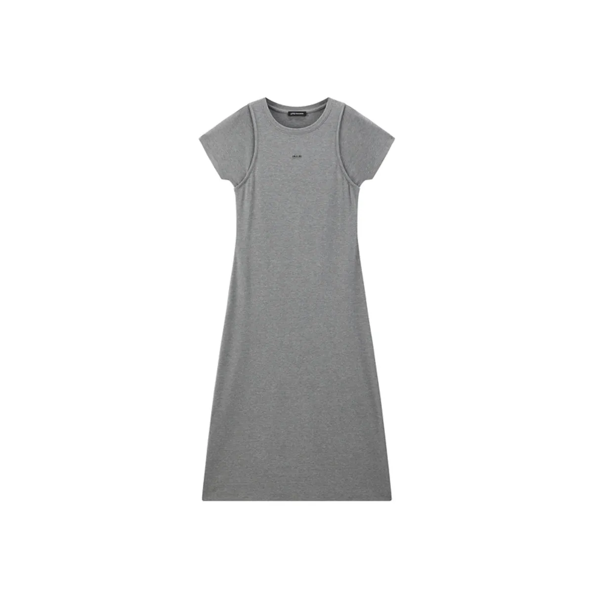 Women's Sporty Layered-Look T-Shirt Dress sold by PEACEBIRD