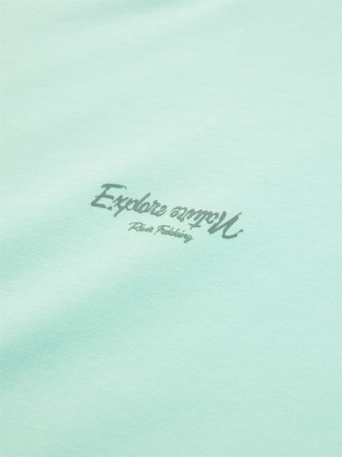 Women's Mint Cooling Oversized Graphic T-Shirt sold by PEACEBIRD product image thumbnail 5