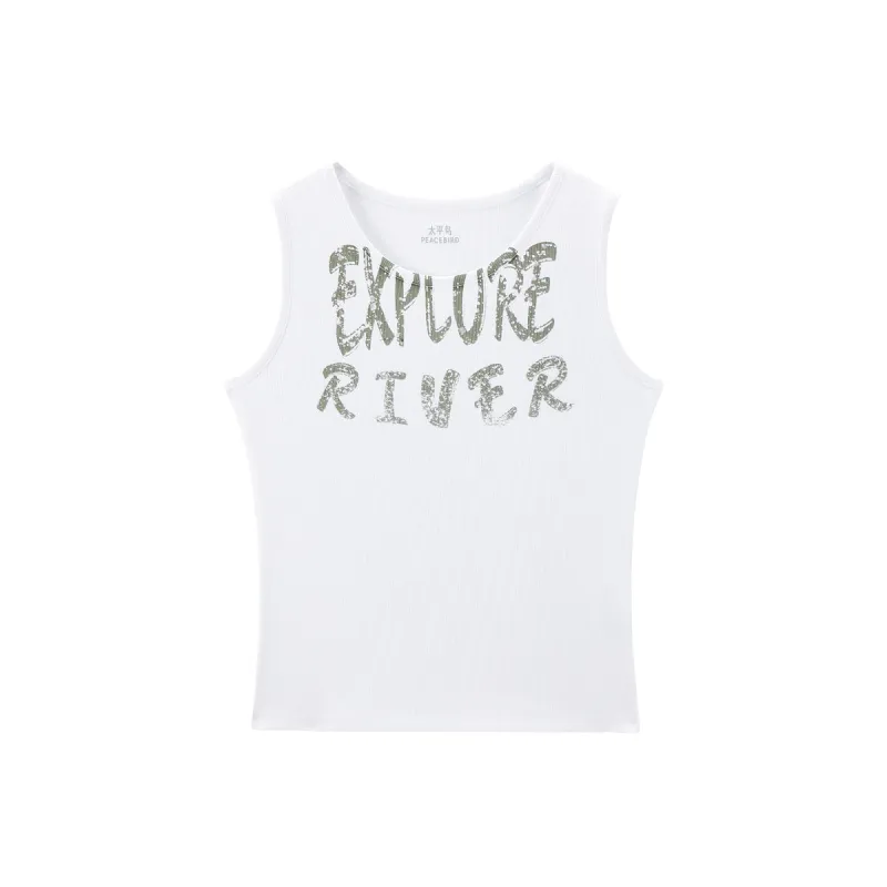Women's Cooling Slim-Fit Printed Tank Top sold by PEACEBIRD