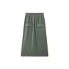 Women's High-Waisted Acetate Utility Skirt sold by PEACEBIRD