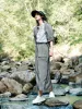 Women's High-Waisted Acetate Utility Skirt sold by PEACEBIRD