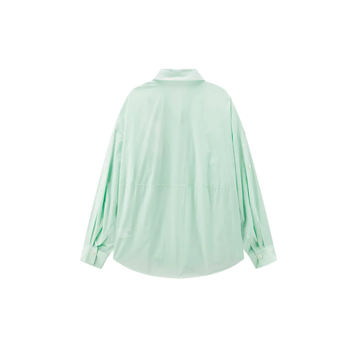 Women's Oversized Embroidered UV-Protective Sets sold by PEACEBIRD product image thumbnail 3