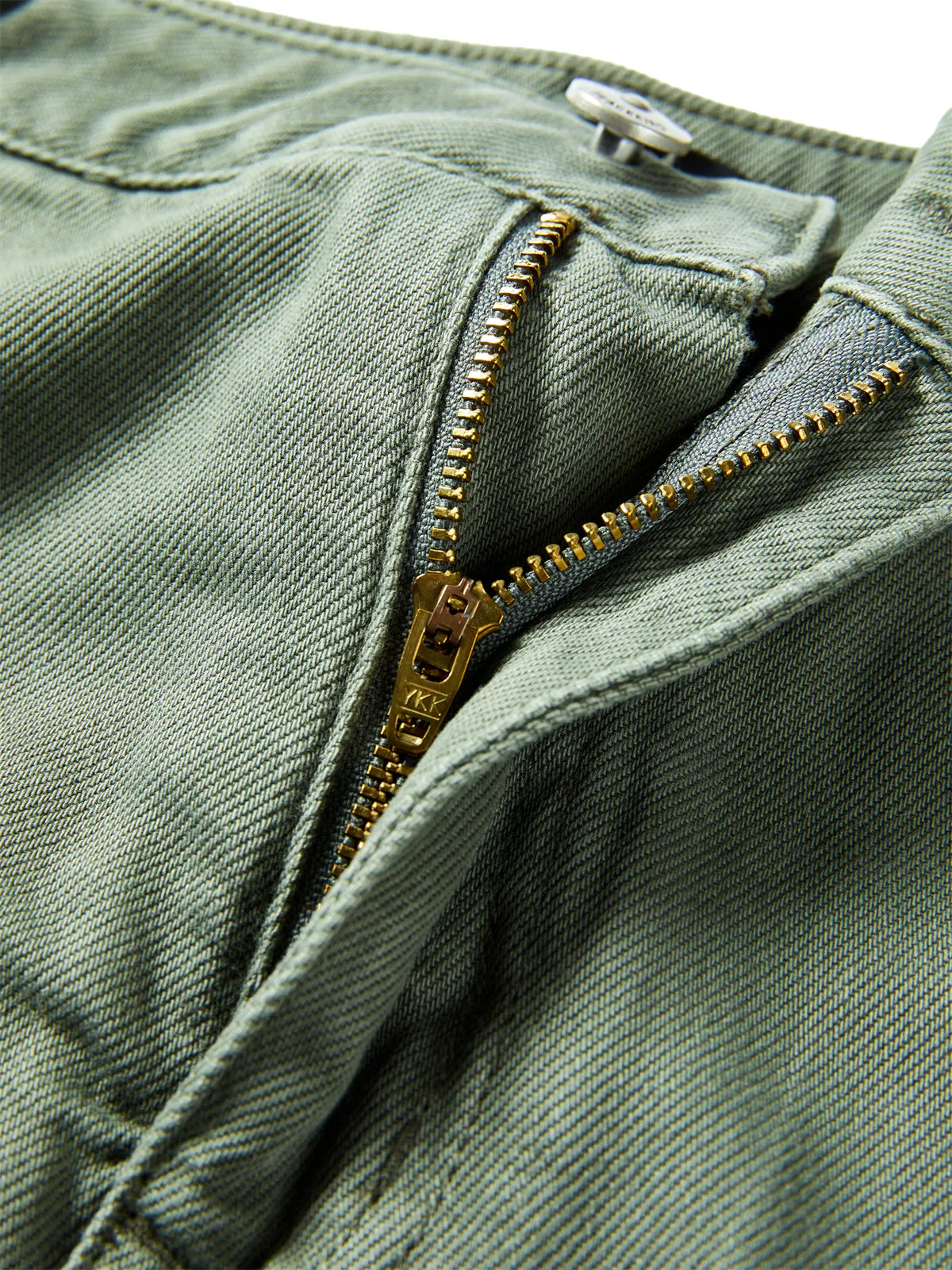 Women's High-Waisted Cotton Denim Shorts sold by PEACEBIRD product image thumbnail 5