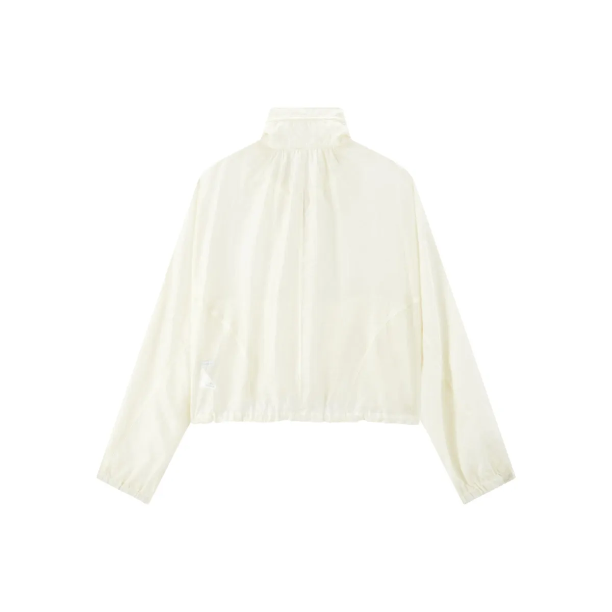 Women's Lightweight Tencel Lapel Jacket sold by PEACEBIRD product image thumbnail 3