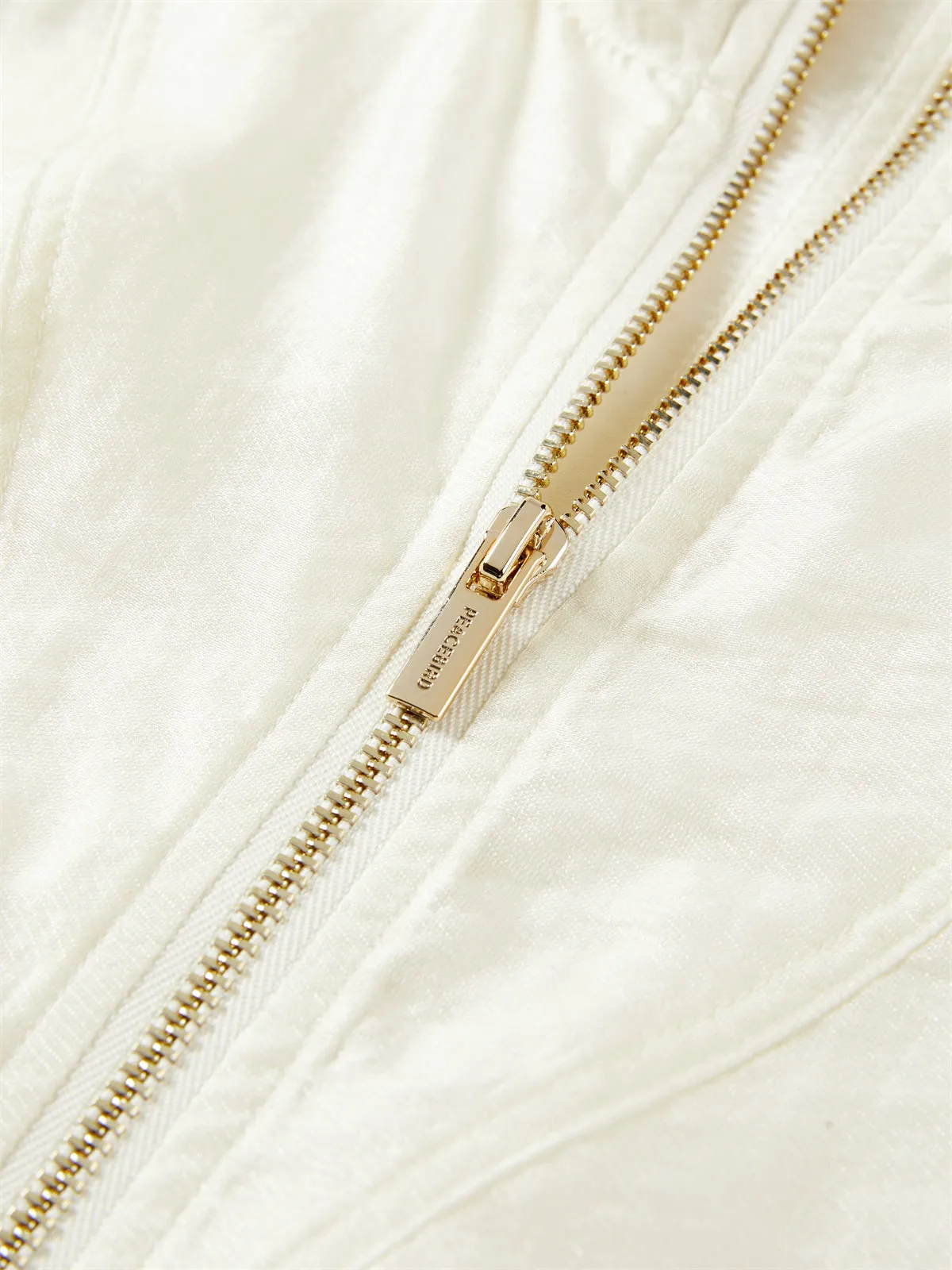 Women's Lightweight Tencel Lapel Jacket sold by PEACEBIRD product image thumbnail 5