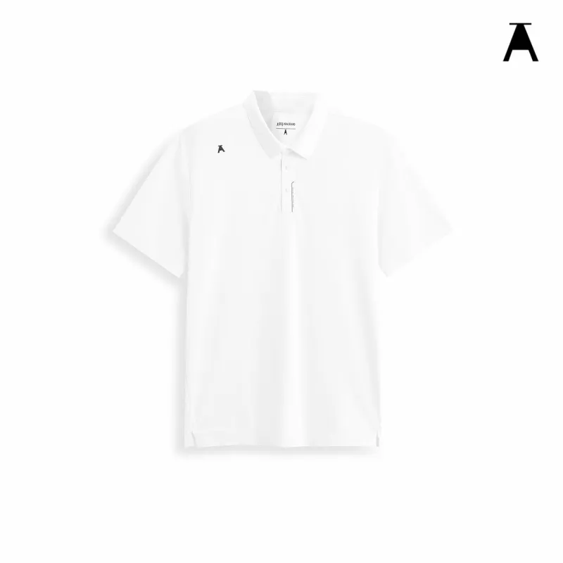Men's Polo Shirt with Placket Print sold by PEACEBIRD