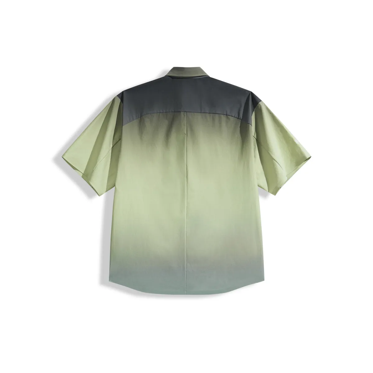 Men's Gradient Utility Short-Sleeve Shirt sold by PEACEBIRD product image thumbnail 3