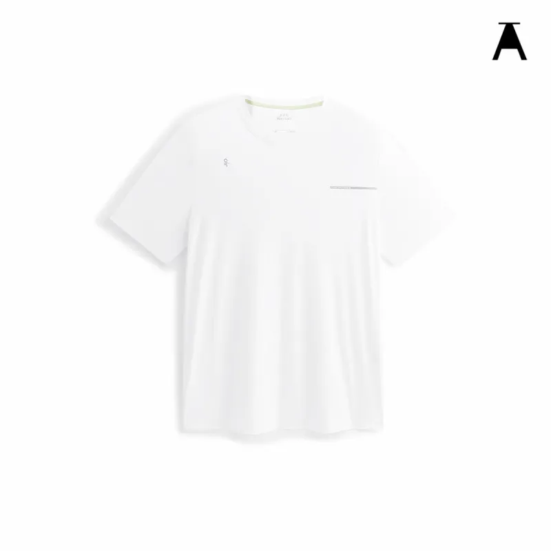 Men's Utility T-Shirt with Reflective Print made by PEACEBIRD