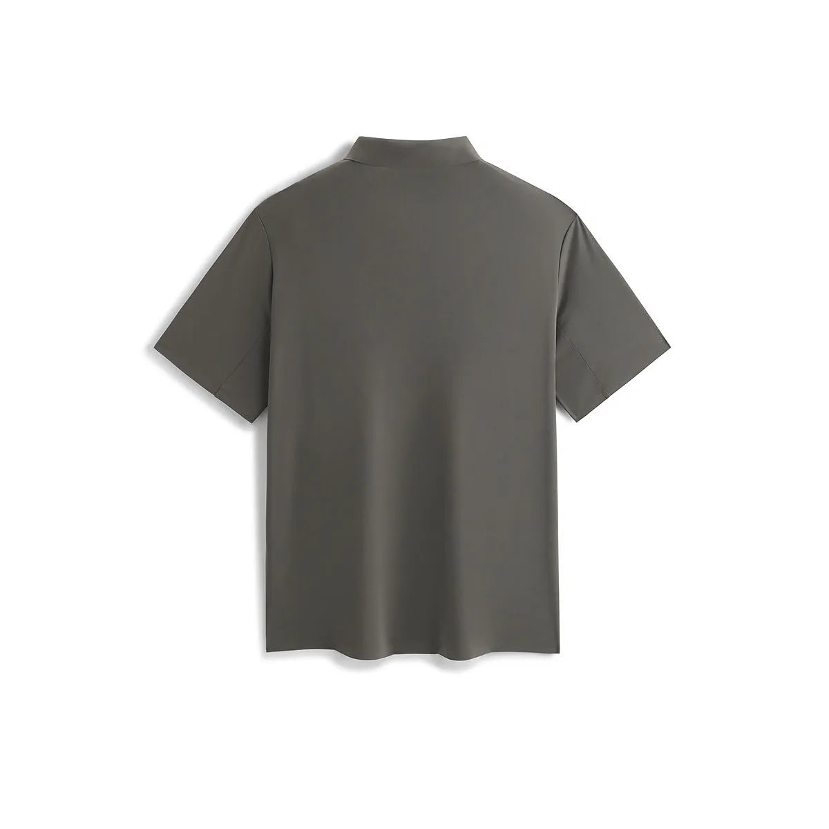 Men's Cooling Polo Shirt with Letter Print sold by PEACEBIRD product image thumbnail 2