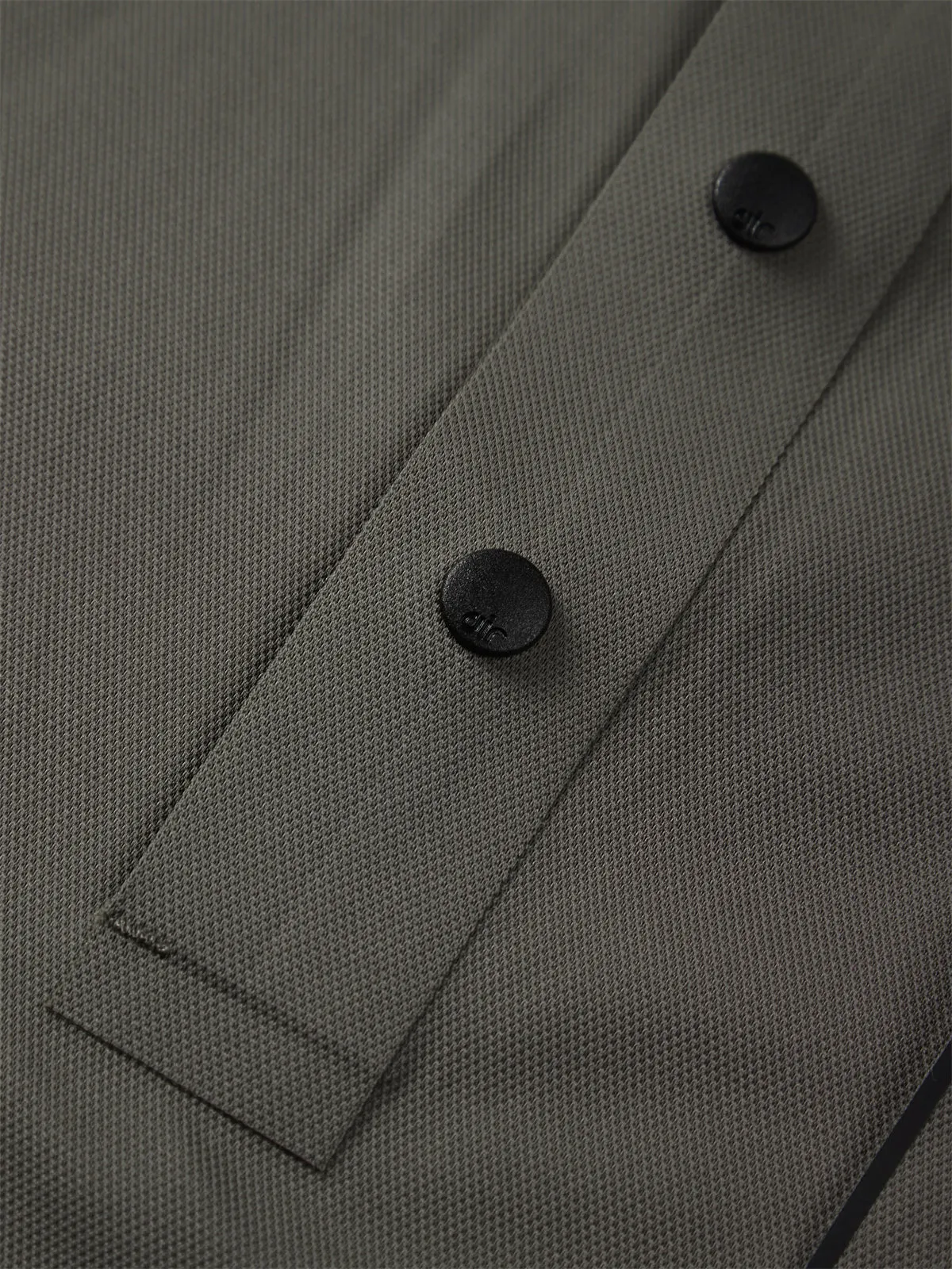 Men's Cooling Polo Shirt with Letter Print sold by PEACEBIRD product image thumbnail 4