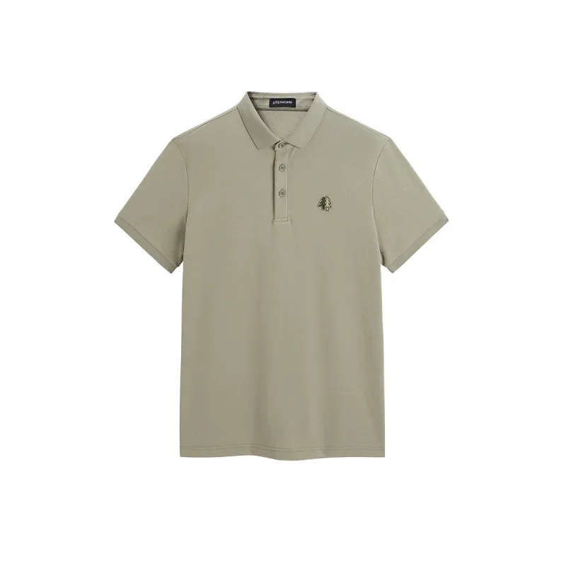 Men's Green Cooling Quick-Dry Polo Shirt sold by PEACEBIRD