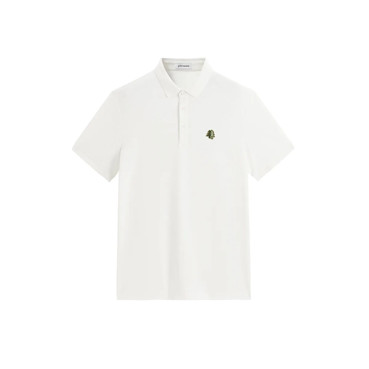 Men's Beige Cooling Quick-Dry Polo Shirt sold by PEACEBIRD