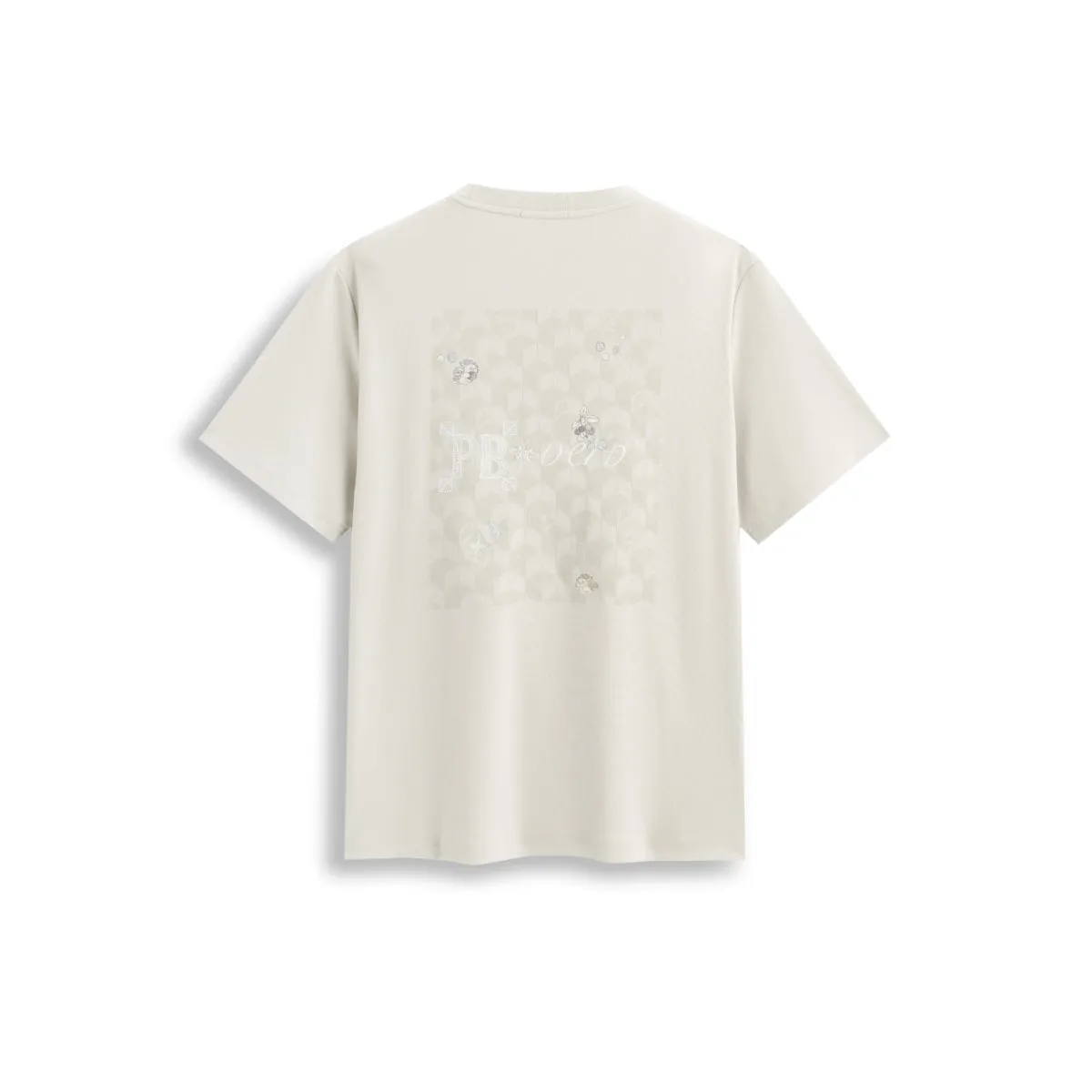 Men's Heavyweight T-Shirt with Graphic Embroidery sold by PEACEBIRD product image thumbnail 4