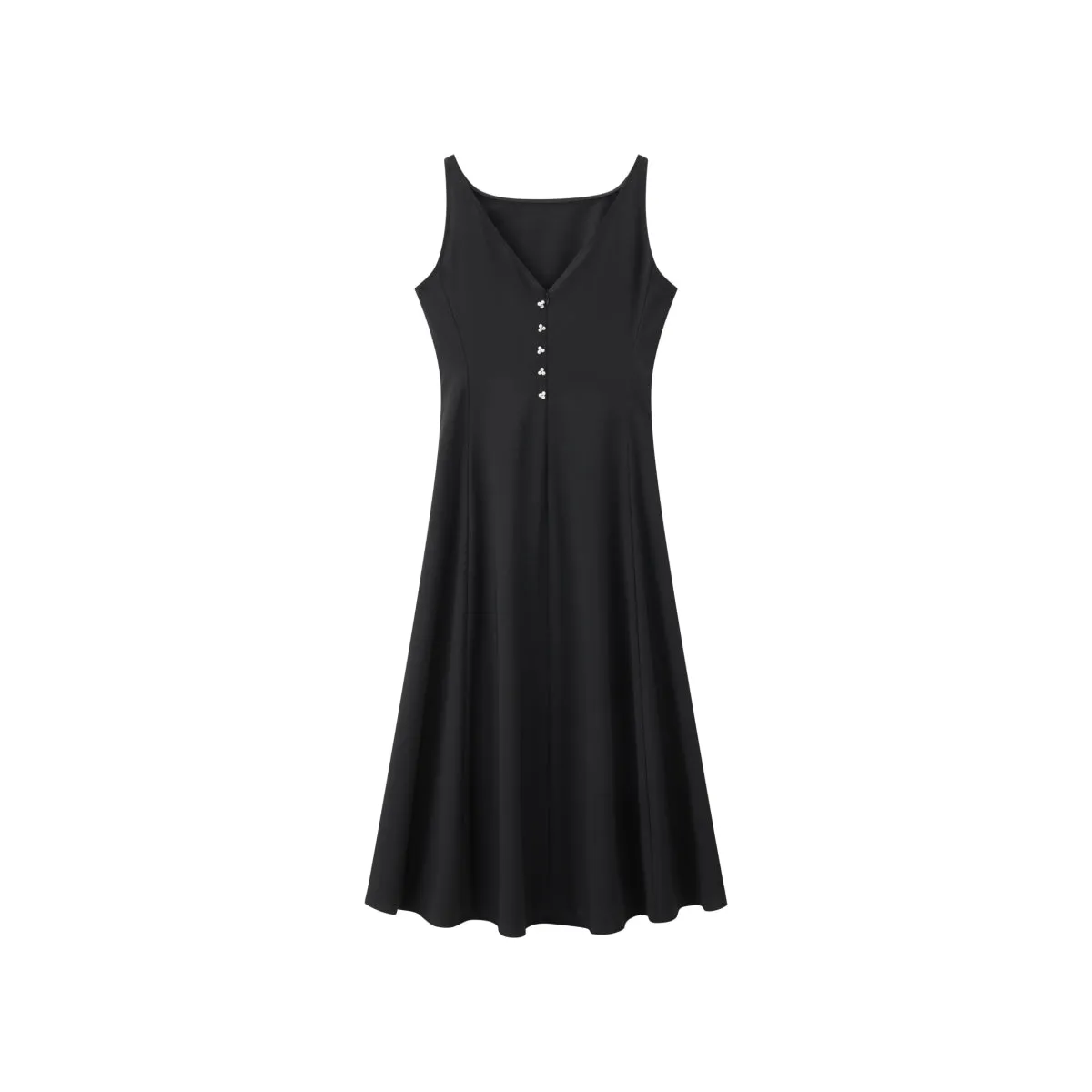Women's Elegant Beaded Cami Dress sold by PEACEBIRD product image thumbnail 4
