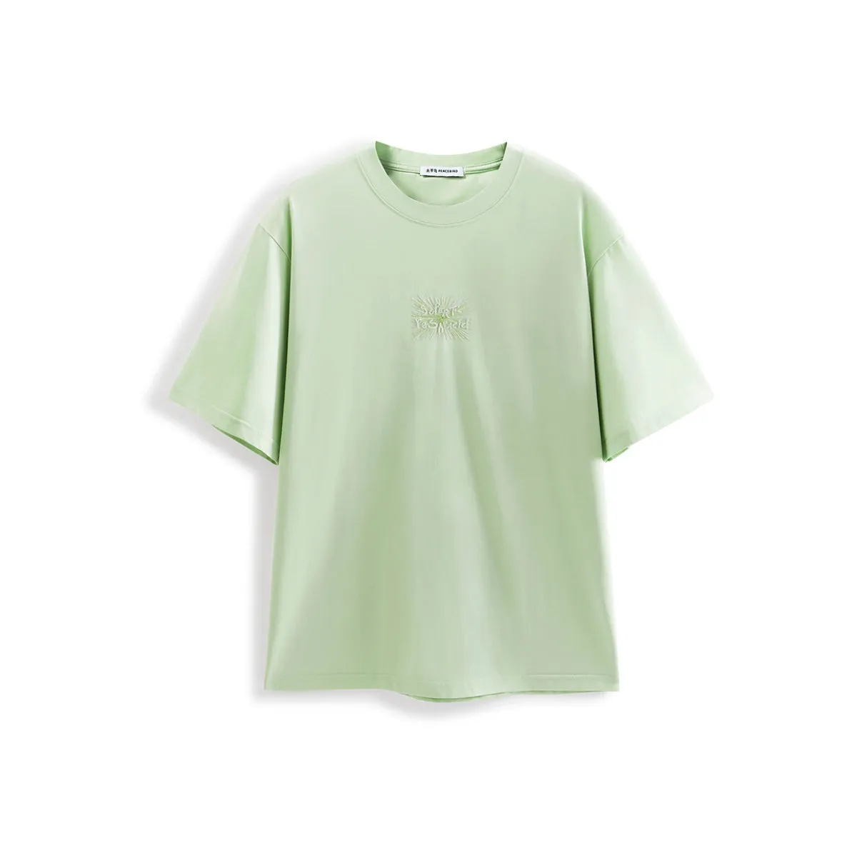 Men's T-Shirt with 3D Embroidered Graphic sold by PEACEBIRD