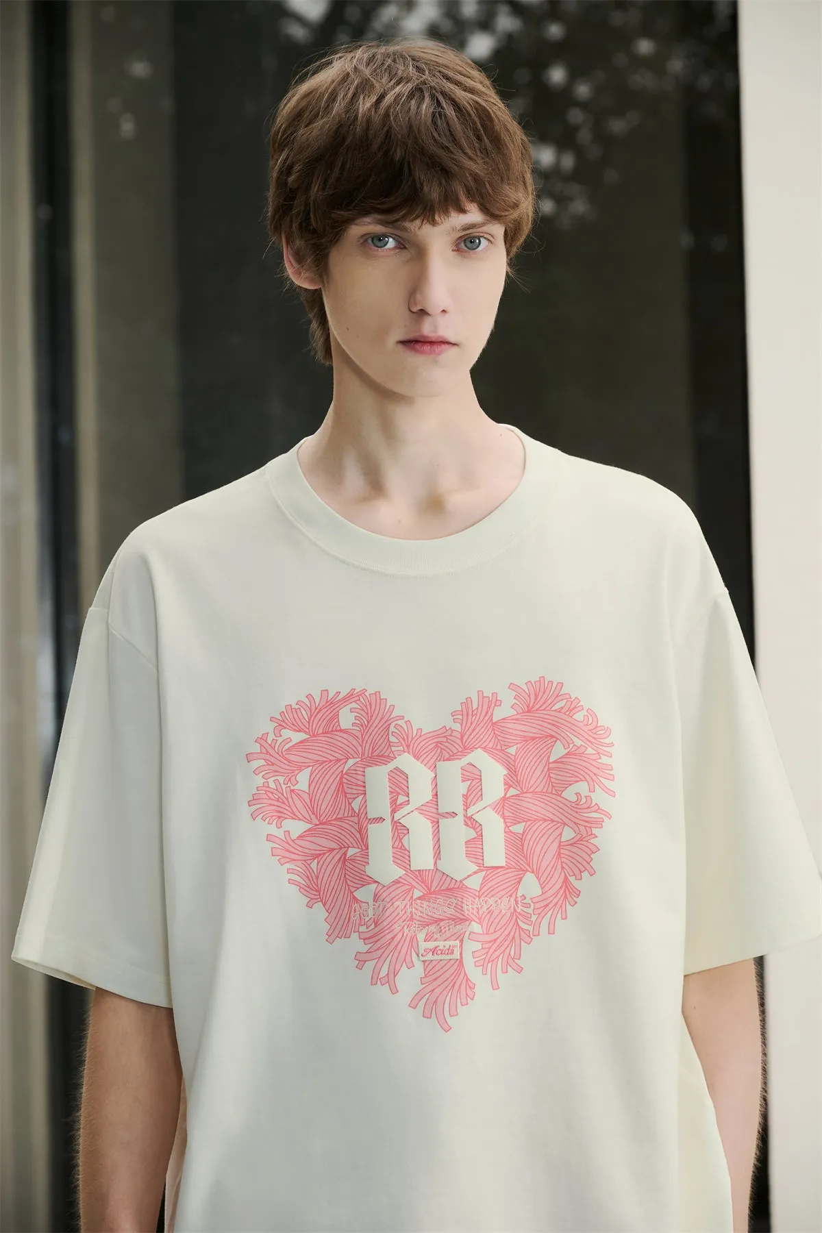 Men's Graphic Printed Cotton T-Shirt sold by PEACEBIRD product image thumbnail 4