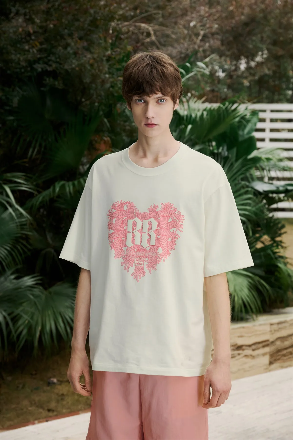 Men's Graphic Printed Cotton T-Shirt sold by PEACEBIRD product image thumbnail 2