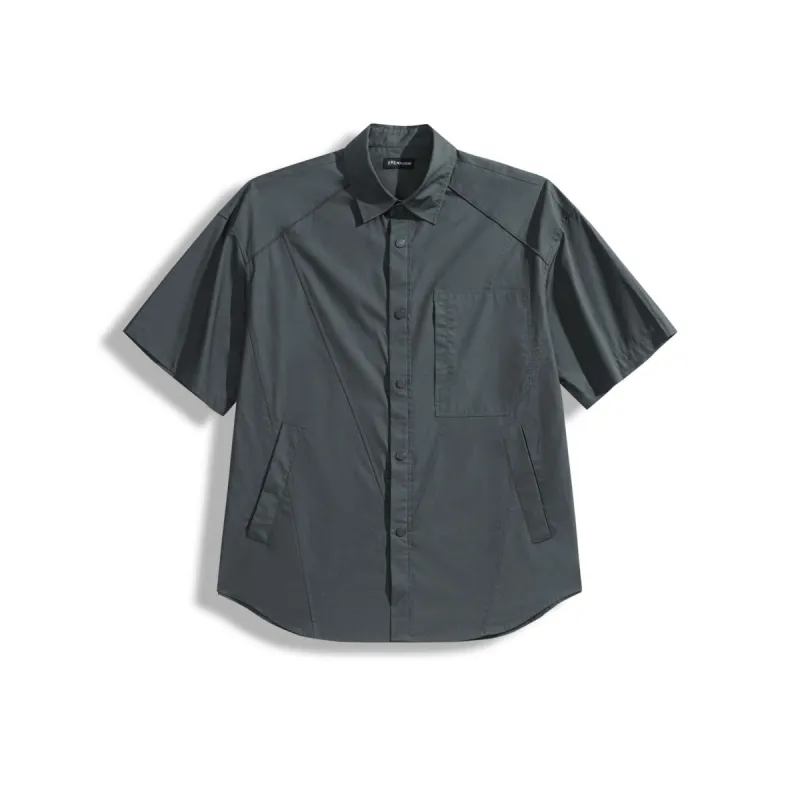 Men's Cotton Utility-Style Shirt sold by PEACEBIRD