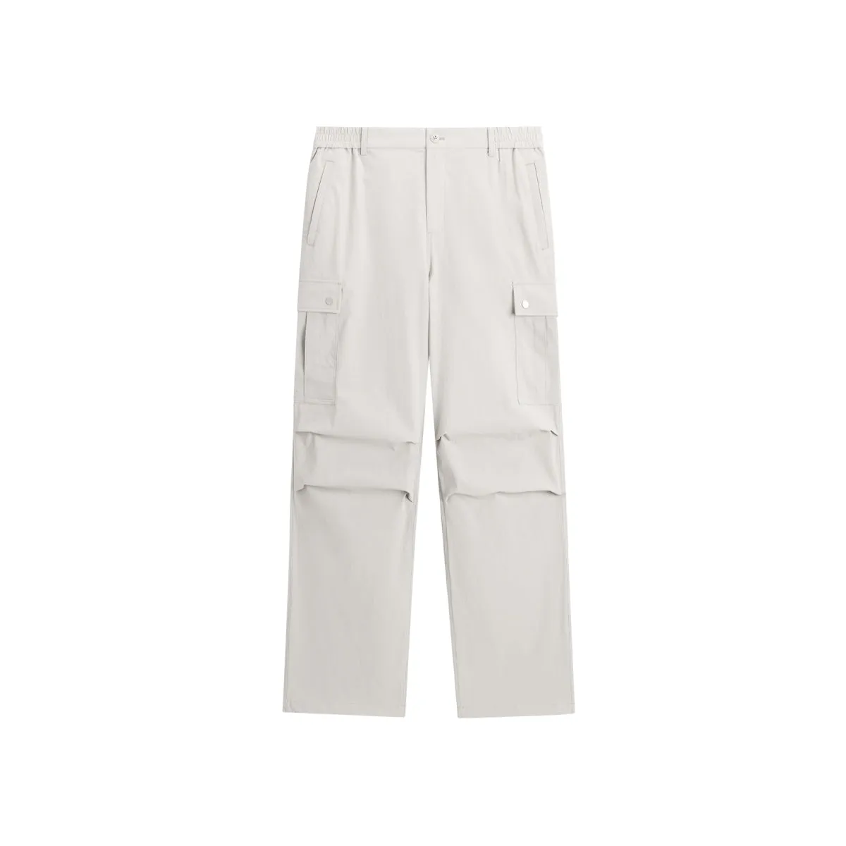 Men's Pleated Utility Parachute Pants sold by PEACEBIRD