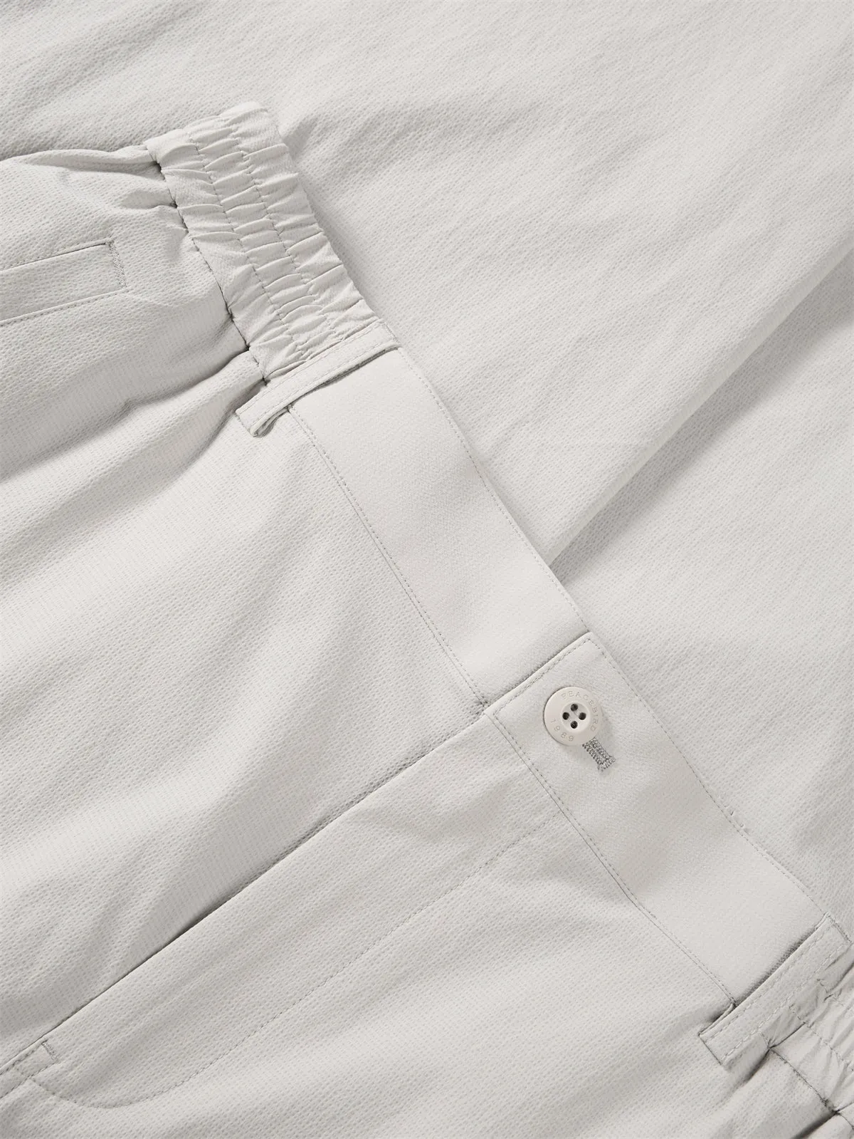 Men's Pleated Utility Parachute Pants sold by PEACEBIRD product image thumbnail 4